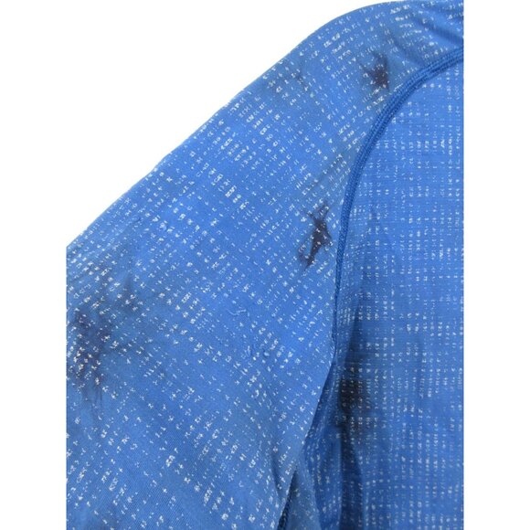 Lululemon Shirt Medium Metal Vent Tech Performance Marble Dye Active * - Picture 11 of 13